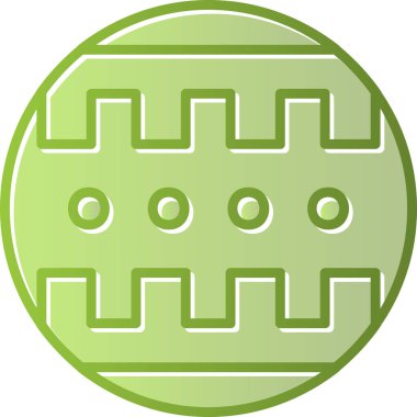 Süs vektörü simgesi modern basit illüstrasyon