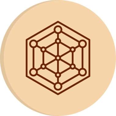 Analytics icon, vector illustration simple design