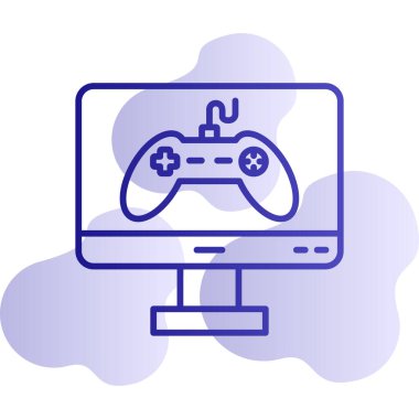 oyun simge vektör çizim 