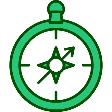 Pusula simgesi vektör resimlemesi 