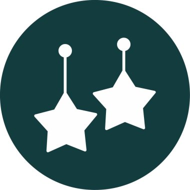 yıldız web simgesi basit illüstrasyon 