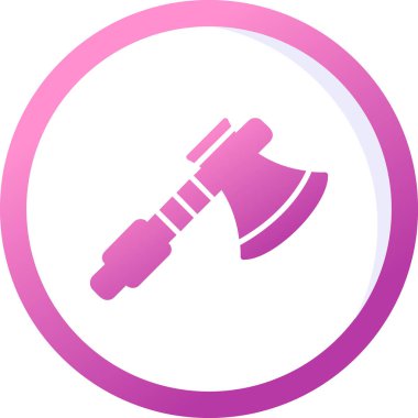 Balta ağ simgesi, vektör illüstrasyonu 