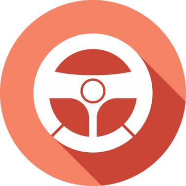 Direksiyon. Web simgesi basit illüstrasyon