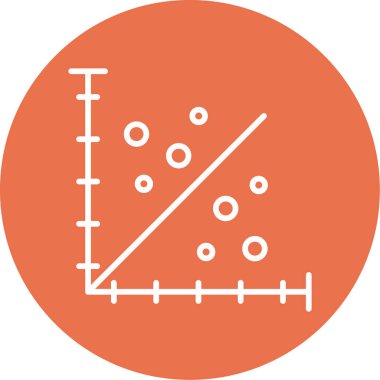 Bağlantılı düz simge, vektör illüstrasyonu 