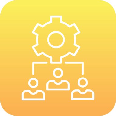 Bir grup insanın vektör çizimi, Takım Yönetimi