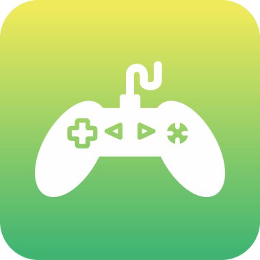 oyun Denetleyici vektör düz simgesi