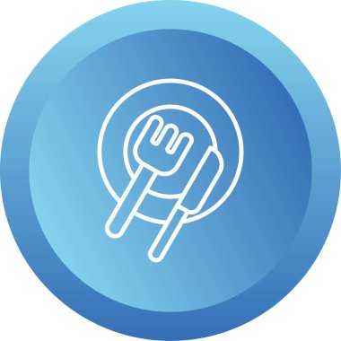 Diyet simgesi, satır biçimi 