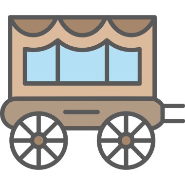 Taşıma simgesi vektör illüstrasyonu  