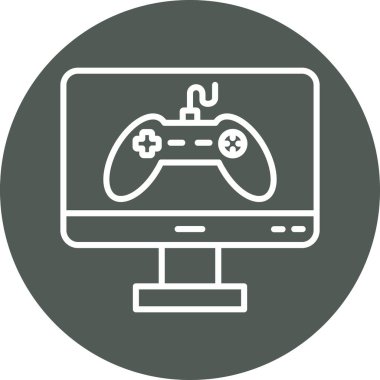 oyun simge vektör çizim 