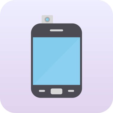 Smartphone web simgesi, vektör çizim 