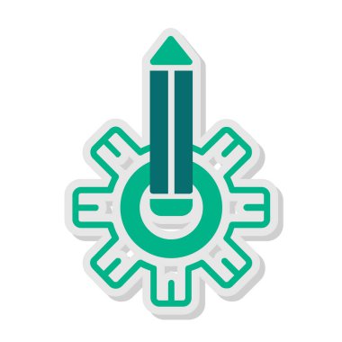 Web simgesi basit illüstrasyon ayarlanıyor