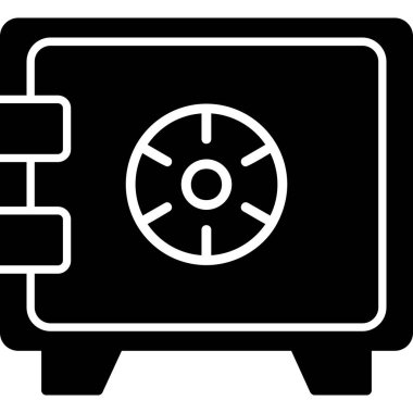 güvenli simge vektör illüstrasyonu 