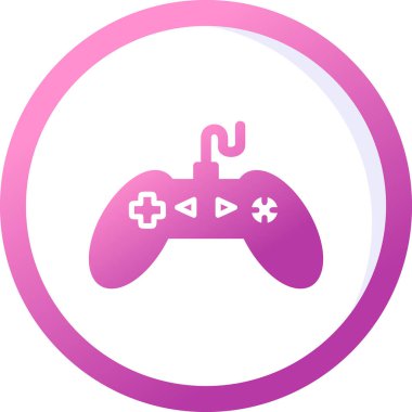 oyun Denetleyici vektör düz simgesi