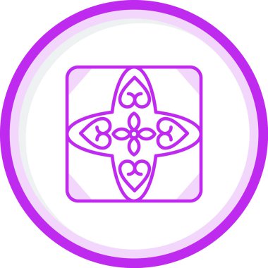 Döşeme. Web simgesi basit illüstrasyon