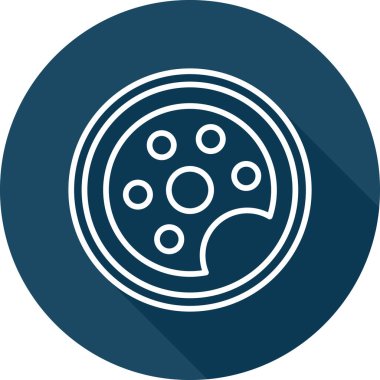 Palet simgesini boya, vektör illüstrasyonu