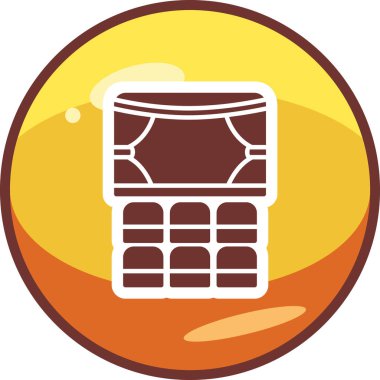 Tiyatro Web simgesi, vektör illüstrasyonu