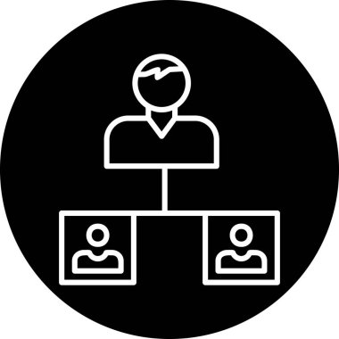 ağ bağlantısı simgesi ana hat biçiminde 