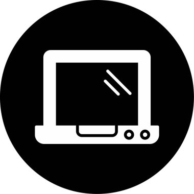 Dizüstü web simge vektör çizim 