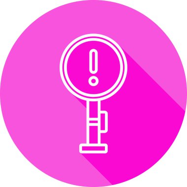 uyarı simgesi vektör illüstrasyonu