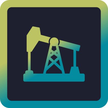 yağ pompası ikon vektör illüstrasyonu 