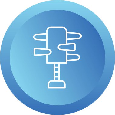 Moda biçimi izole edilmiş arka planda sahte simge       