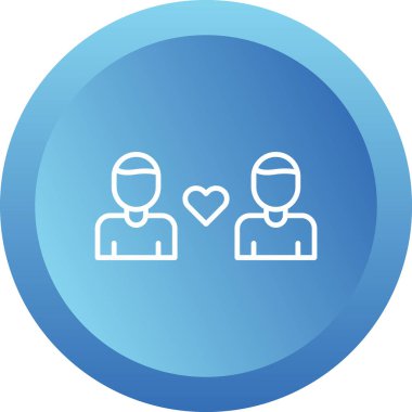 Empati web simgesi vektör çizimi