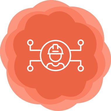 Mühendislik simgesinin vektör çizimi 