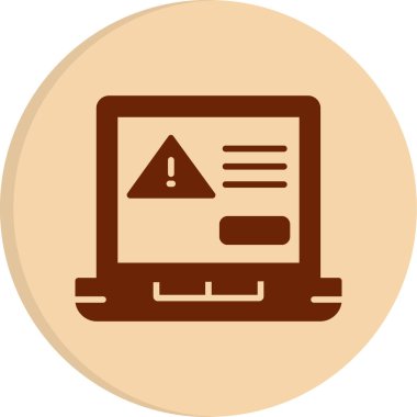 uyarı simgesi vektör illüstrasyonu