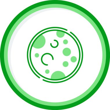 Dolunay simgesi, vektör illüstrasyonu