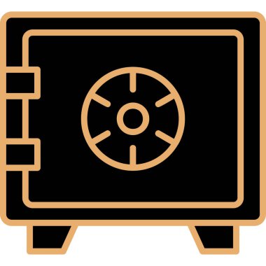 güvenli simge vektör illüstrasyonu 