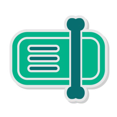 Dosyayı yeniden adlandır. Web simgesi basit illüstrasyon