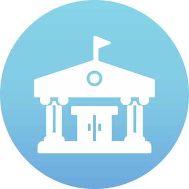 Sütun oluşturma simgesi, vektör illüstrasyonu