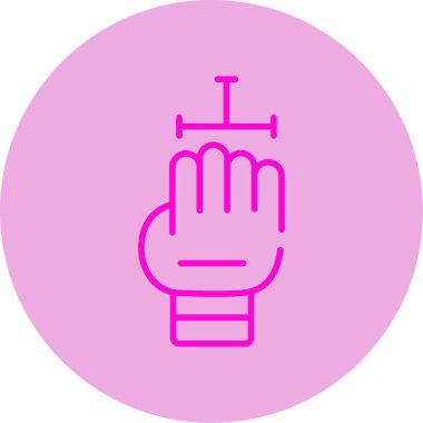 Sürükle. Web simgesi vektör illüstrasyonu