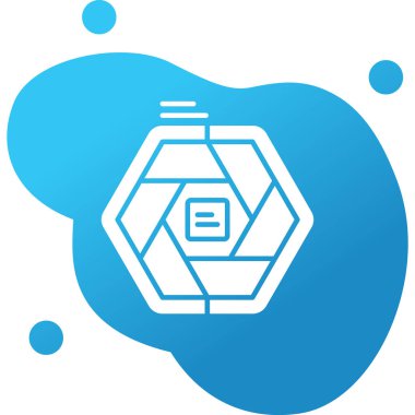 Diyagram web simgesi basit illüstrasyon 