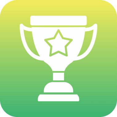 ödül web simgesi basit illüstrasyon