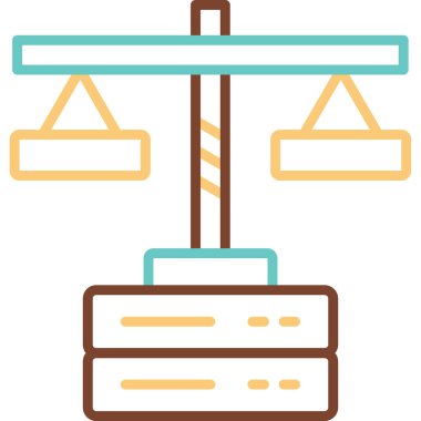 Veri Web simgesi basit illüstrasyon 