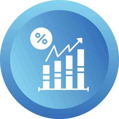 Büyüme Hızı simgesi, vektör illüstrasyonu       