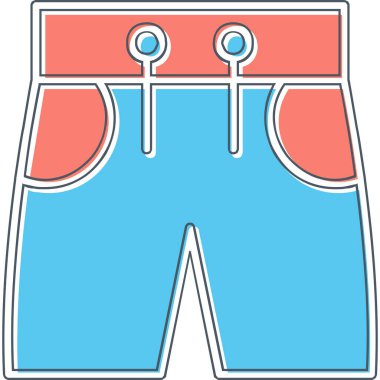 Web simgesi vektör illüstrasyonunu kısaltır