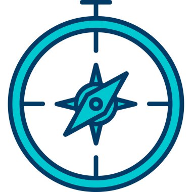 Pusula simgesi vektör resimlemesi 