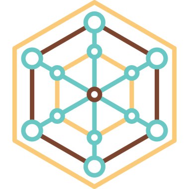 Analytics icon, vector illustration simple design