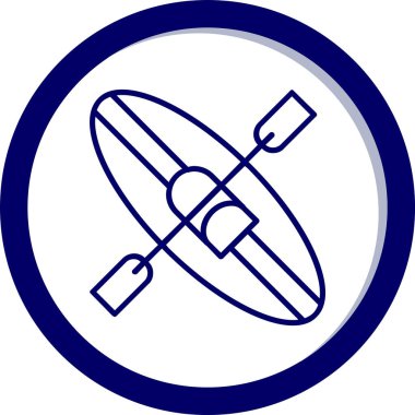 Kano. Web simgesi basit illüstrasyon