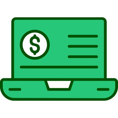 Eğilim biçimi izole edilmiş arka planda mali simge 