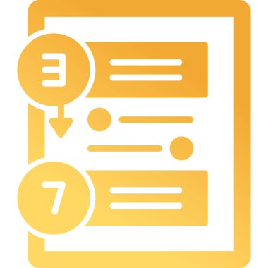 işlem web simgesi vektör illüstrasyonu