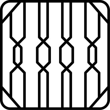 Döşeme. Web simgesi basit illüstrasyon