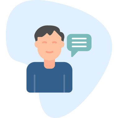 Tavsiye Ağı simgesi basit illüstrasyon