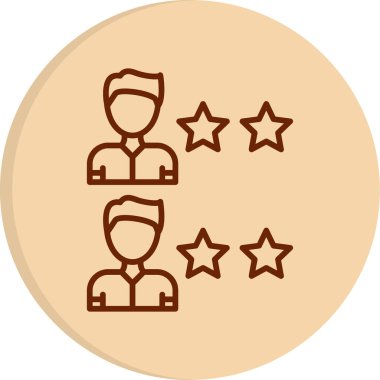 puan simgesi, vektör illüstrasyonu 