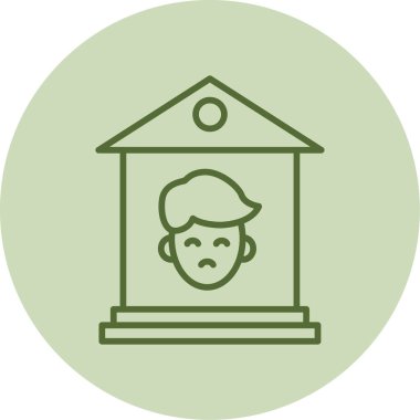 ev simgesi vektör illüstrasyonu 