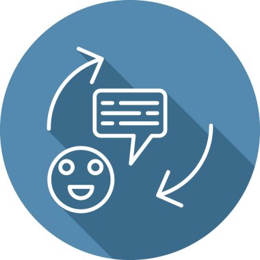 Geribildirim simgesi vektör yanılsaması