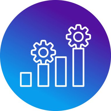Kriz Yönetimi web simgesi vektör illüstrasyonu