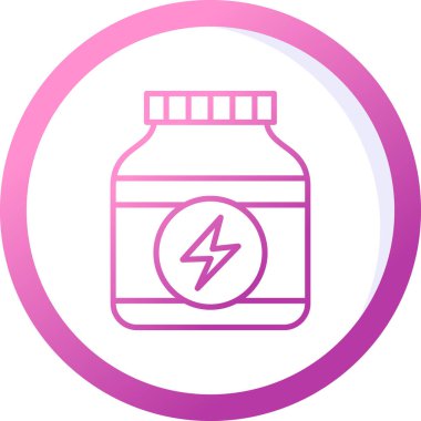 Ek şişe ikonu vektör illüstrasyonu